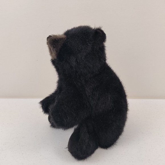 Folkmanis Other - Vintage Folkmanis Furry Folk Baby Black Bear Hand Puppet Cub Plush